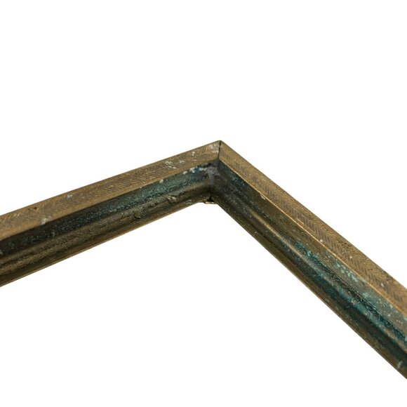 ANTIQUE 19th Century French Gold Plated Picture Frame Ornate Rococo Decor FLAW - Picture 8 of 13